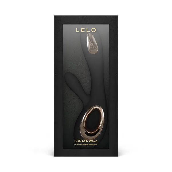 LELO Luxus-Rabbit-Vibrator - LELO SORAYA Wave, Schwarz, – Produktbild 2 von 4