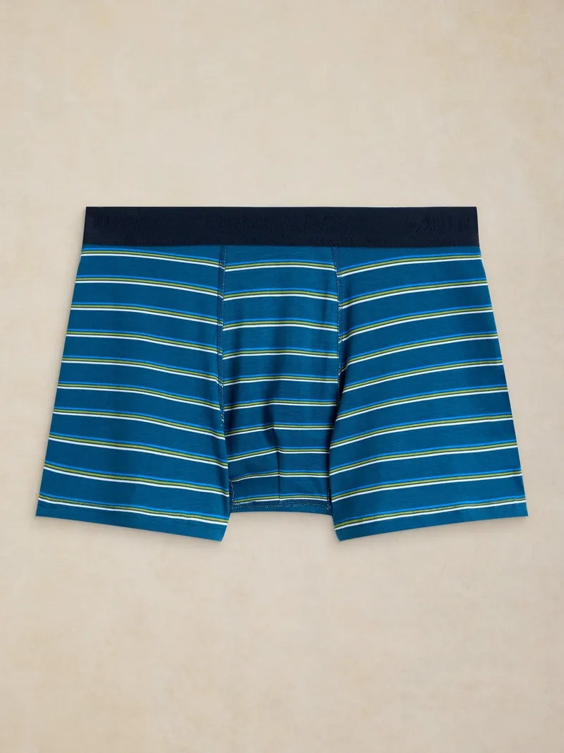 White Stuff Boxershorts Hove Doppelpack - M, Blau multi, – Produktbild 3 von 4