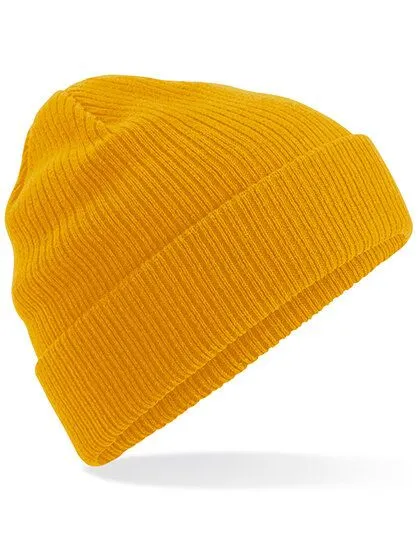 Beechfield Beechfield Damen / Herren Beanie Mütze Wintermütze Strickmütze, Mustard, – Produktbild 1 von 2