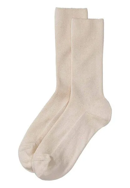 hessnatur hessnatur Socke im 2er-Pack aus reiner Bio-Baumwolle, Natur, – Produktbild 2 von 2