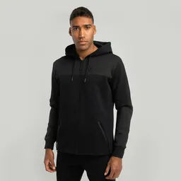 GymBeam OG1 STRIX Essential Zip-Up-Hoodie in Black L – Produktbild 1 von 1