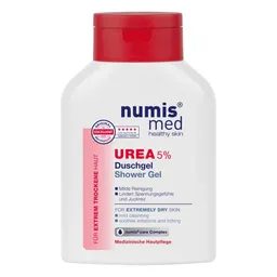 Numis Med Numis Med Duschgel Duschgel 5% Urea für extrem trockene Haut - vegane Hautpflege 1x 200ml, 1-tlg. – Produktbild 1 von 1