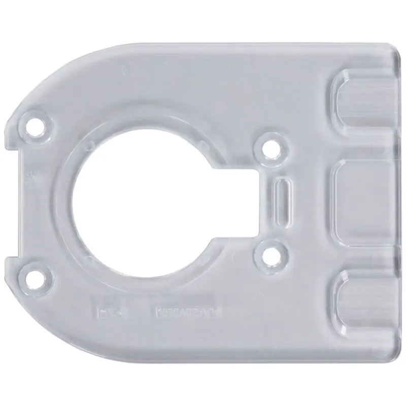 Bosch Professional Bosch Professional Bosch PRO Grundplatte, halbrund, 7 x 93 x 118 mm, Zubehör für Oberfräse – Produktbild 1 von 1
