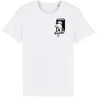 päfjes Husky-Bar mit Schnaps - Brust Motiv - päfjes Fair Wear Männer T-Shirt - White – Produktbild 1 von 1