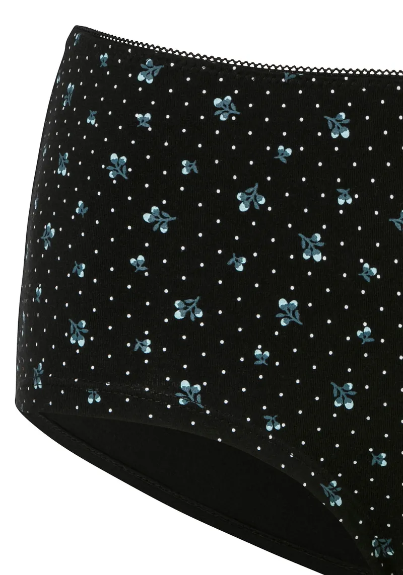 petite fleur by Lascana Hipster schwarz, petrol, Schwarz, petrol, – Produktbild 3 von 3