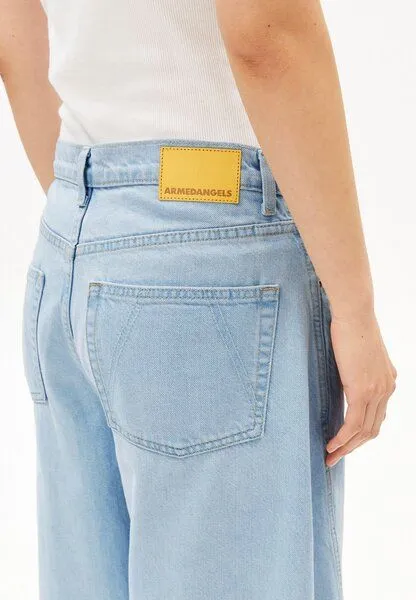 ARMEDANGELS ARMEDANGELS AALTHEA BARREL Damen Barrel Leg Mid Waist aus recycelter Baumwolle, Barrea, – Produktbild 3 von 4