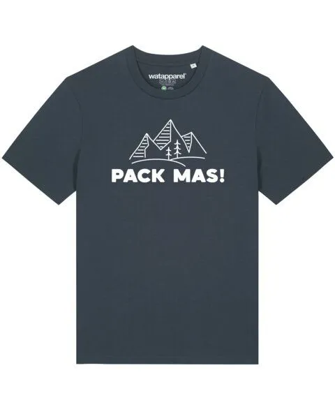 watapparel watapparel T-Shirt Unisex Pack mas!, India ink grey, – Produktbild 1 von 4