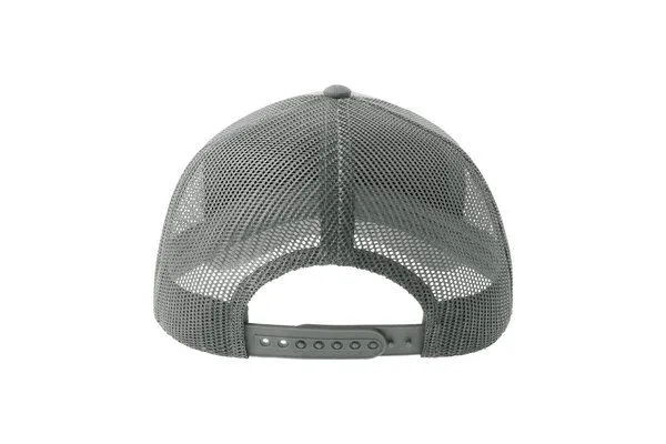 Atlantis Headwear Atlantis Headwear Damen / Herren Netz Cap kombiniert mit Wildlederoptik, Grau, – Produktbild 4 von 5