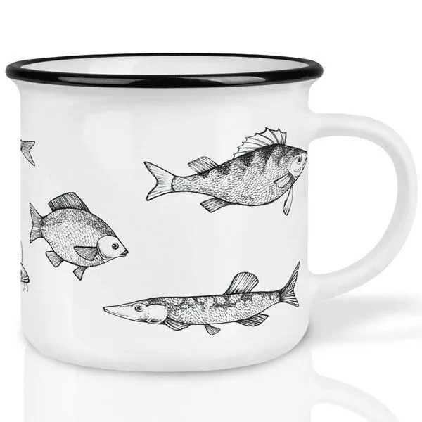 LIGARTI LIGARTI Keramiktasse – Süßwasserfische – Produktbild 1 von 1
