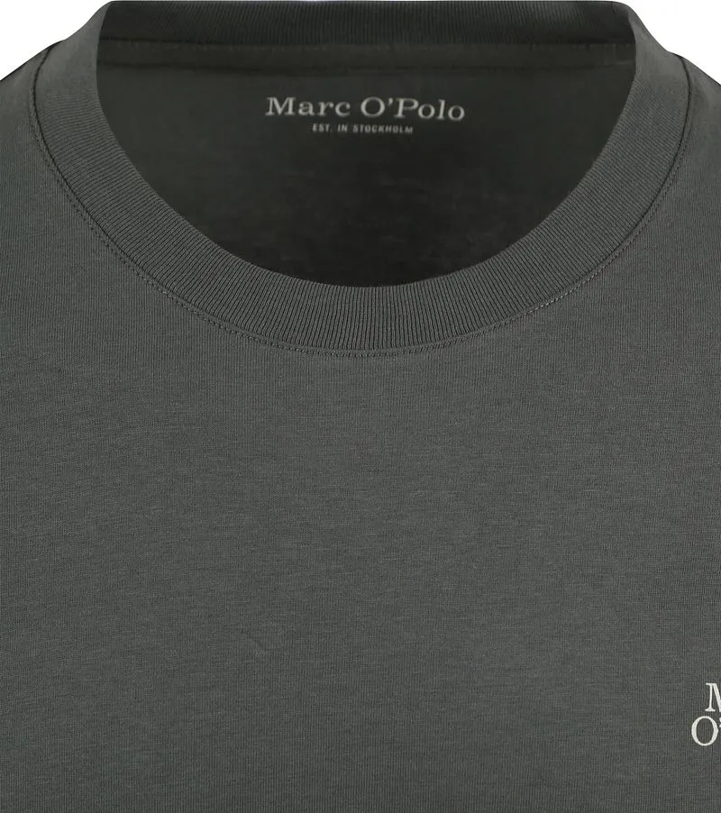 Marc O'Polo Marc O'Polo Long Sleeve T-Shirt Dunkelgrün - Größe 3XL, Dunkelgrün, – Produktbild 5 von 5