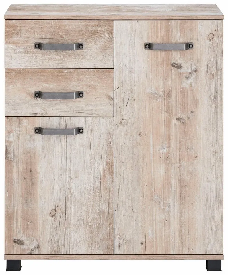 Schildmeyer Badkommode Milan, Solide Verarbeitung - Dieses Produkt ist in Deutschland gefertigt, Beige, – Produktbild 3 von 5