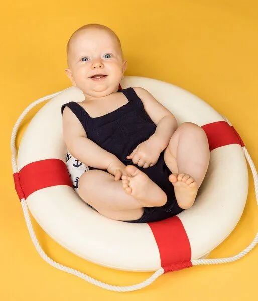 Sense Organics sense-organics Dumas, Baby Strickbody mit Latz – Produktbild 2 von 2