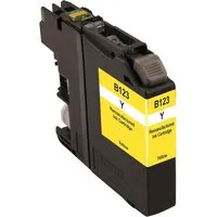 Memo memo Tintenpatrone ersetzt Brother LC-123Y gelb – Produktbild 1 von 1