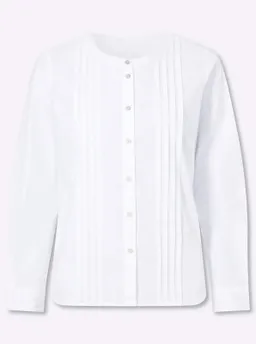 heine Baumwollbluse ecru – Produktbild 1 von 1