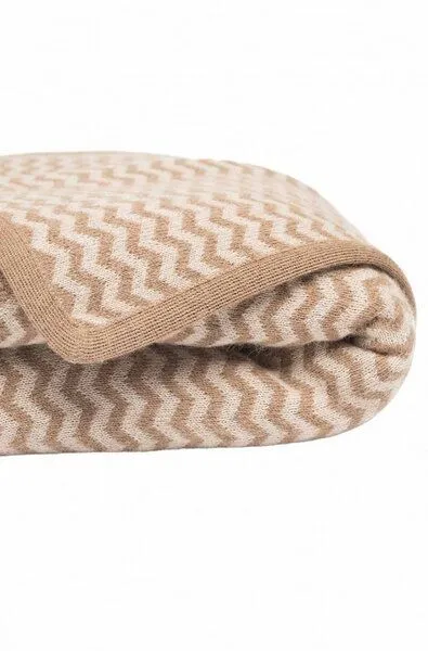Apu Kuntur Apu Kuntur Decke PURA NATURA aus 100% ungefärbtem Baby Alpaka – Produktbild 2 von 4