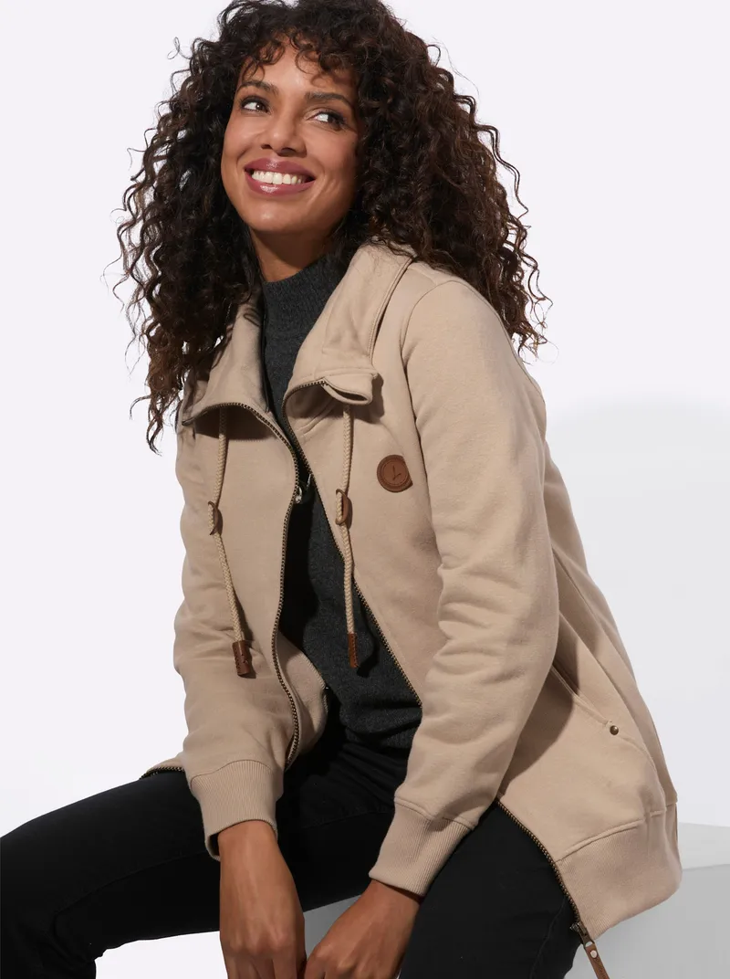 Witt Witt Shirtjacke beige, Beige, – Produktbild 2 von 2