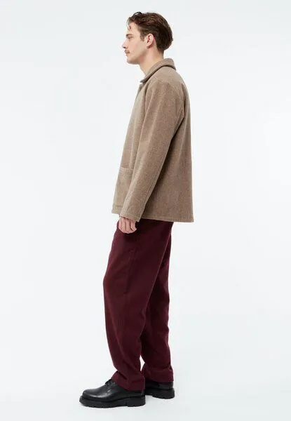 Givn Berlin Givn Berlin Wolljacke GBVINCENT aus recyceltem Wollgemisch, Dark beige, – Produktbild 4 von 4