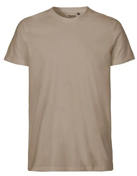 Neutral Neutral® Unisex T-Shirt Fitted Körpernah von Neutral Bio Baumwolle, Sand, – Produktbild 1 von 4