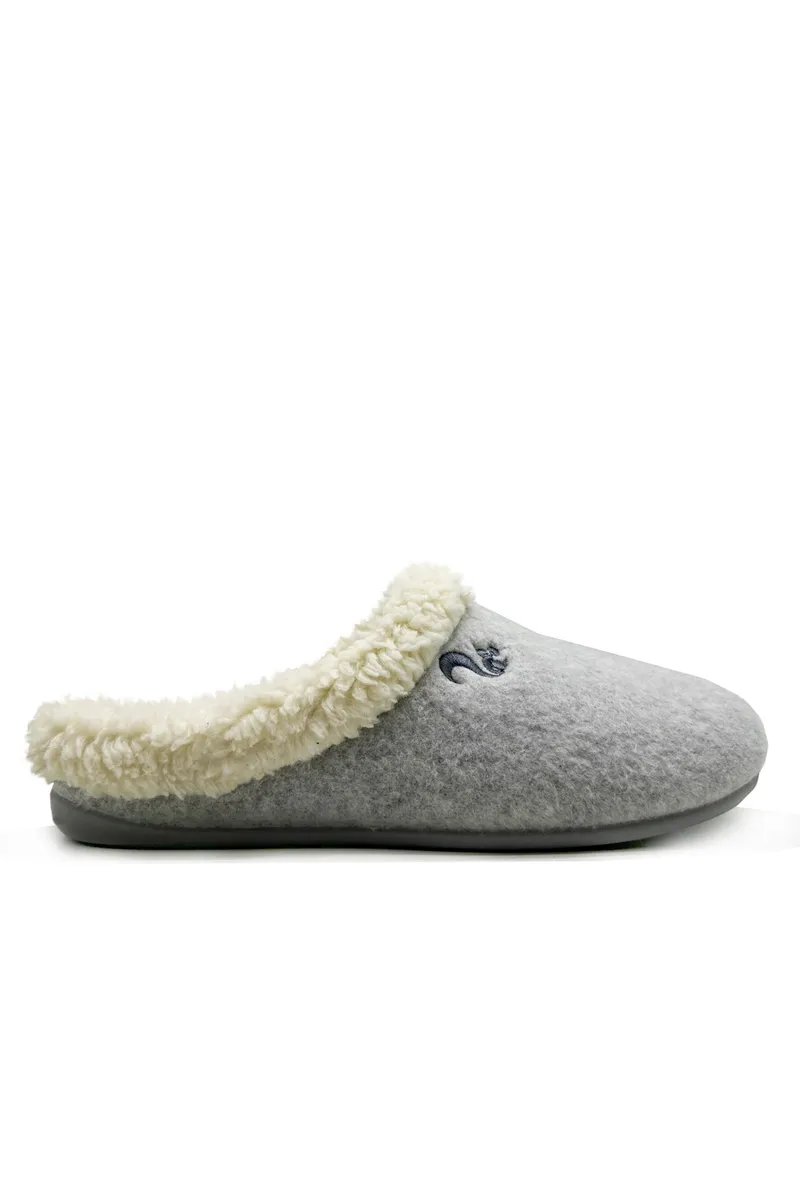 thies thies Damen vegan Hausschuhe Cozy Hellgrau, Hellgrau, – Produktbild 1 von 2