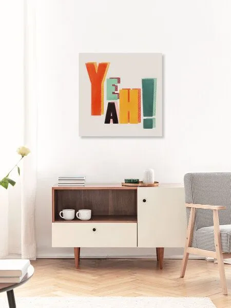Photocircle Photocircle Poster / Leinwandbild - YEAH! fun letters – Produktbild 2 von 4