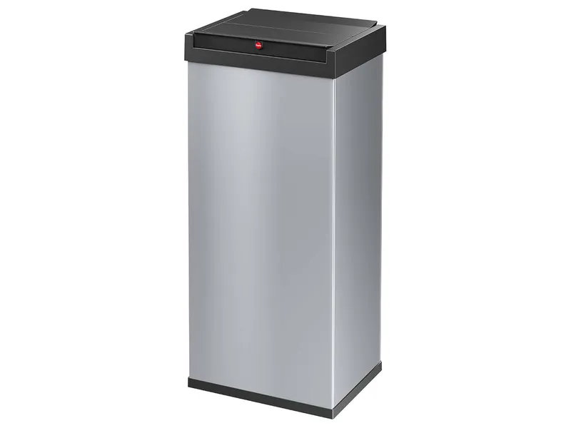 Hailo Hailo Abfalleimer "Big-Box Swing XL" 52 l, silber – Produktbild 2 von 3