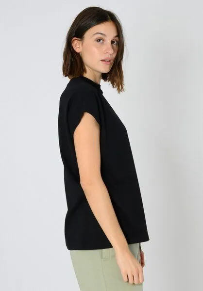 THOKKTHOKK ThokkThokk TT75 Boxy T-Shirt (GOTS, vegan), Black (schwarz), – Produktbild 3 von 4