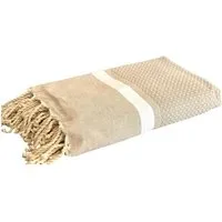 Just Be Just Be Hamamtuch / Strandtuch Maxi Pied de Lion, Sand, – Produktbild 1 von 1