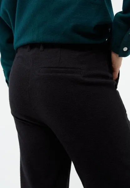 Givn Berlin Givn Berlin Hose Beatrice aus Baumwolle (bio), Dunkelgrau (anthrazit), – Produktbild 3 von 3