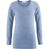 Living Crafts LIVING CRAFTS - Kinder Langarm-Shirt - Blau (100% Bio-Baumwolle), Nachhaltige Mode, Bio Bekleidung, Blau, – Produktbild 2 von 2