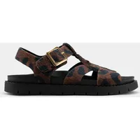 Zèta Zèta Damen vegan Sandalen Nazea Leopard – Produktbild 1 von 1