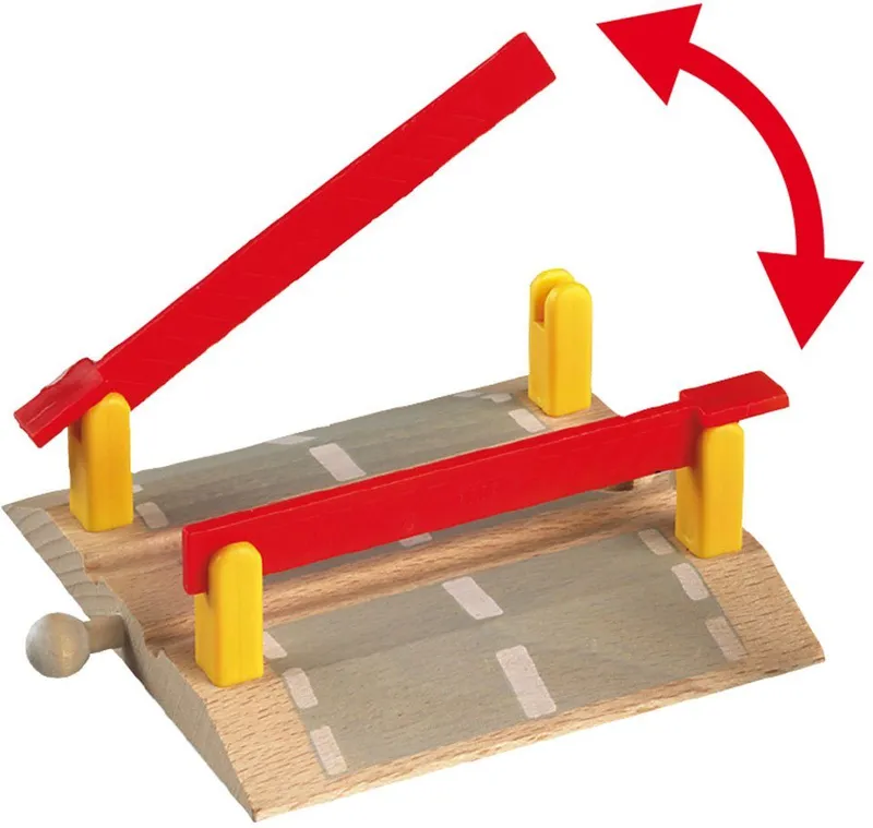 BRIO BRIO Spielzeugeisenbahn-Erweiterung BRIO® WORLD, Bahnübergang, Bunt, – Produktbild 3 von 5