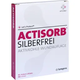 Solventum Germany ACTISORB SILBERFREI 6,5x9,5 cm Kompressen 10 St Kompressen – Produktbild 1 von 1