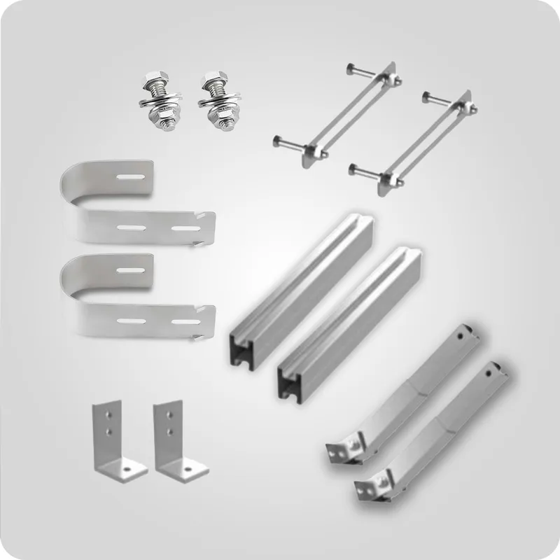 HANTECH Halterung für Balkonkraftwerk Gitterbalkon mit Haken - Preis inkl. MwSt. gem. § 12 Abs. 3 UStG – Produktbild 1 von 8