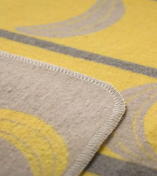 david fussenegger david fussenegger Babydecke Banana Breeze aus Recycling-Baumwolle, 70 x 90 cm, Braun, – Produktbild 4 von 4