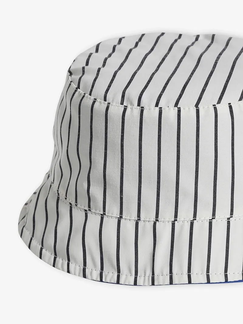 Vertbaudet Wendbarer Jungen Baby Sonnenhut, Königsblau, – Produktbild 4 von 4
