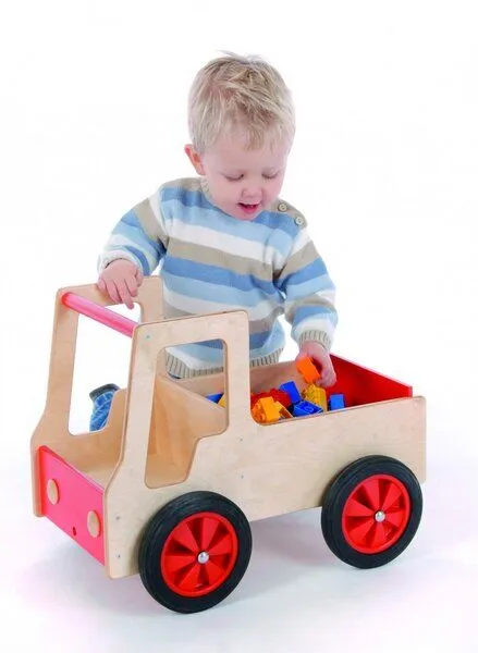 Bätz Holzspielwaren Bätz Holzspielwaren Lastauto für kleine Unternehmer - aus massivem Buchenholz – Produktbild 2 von 2