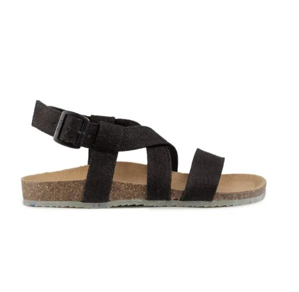 Zouri ZOURI Vegane Sandalen SAND, Anthrazit (dunkelgrau), – Produktbild 1 von 4