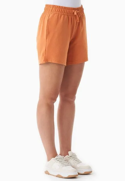 ORGANICATION ORGANICATION SABBRINA | Leichte Sweatshorts aus Bio-Baumwolle, Apricot tan, – Produktbild 2 von 4
