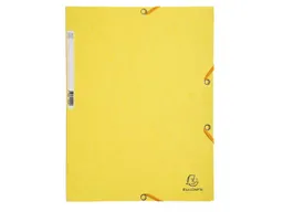 Exacompta 25 Exacompta Sammelmappen, Colorspan-Karton, 400 g/m², DIN A4, 3 Klappen, zitrusgelb – Produktbild 1 von 1