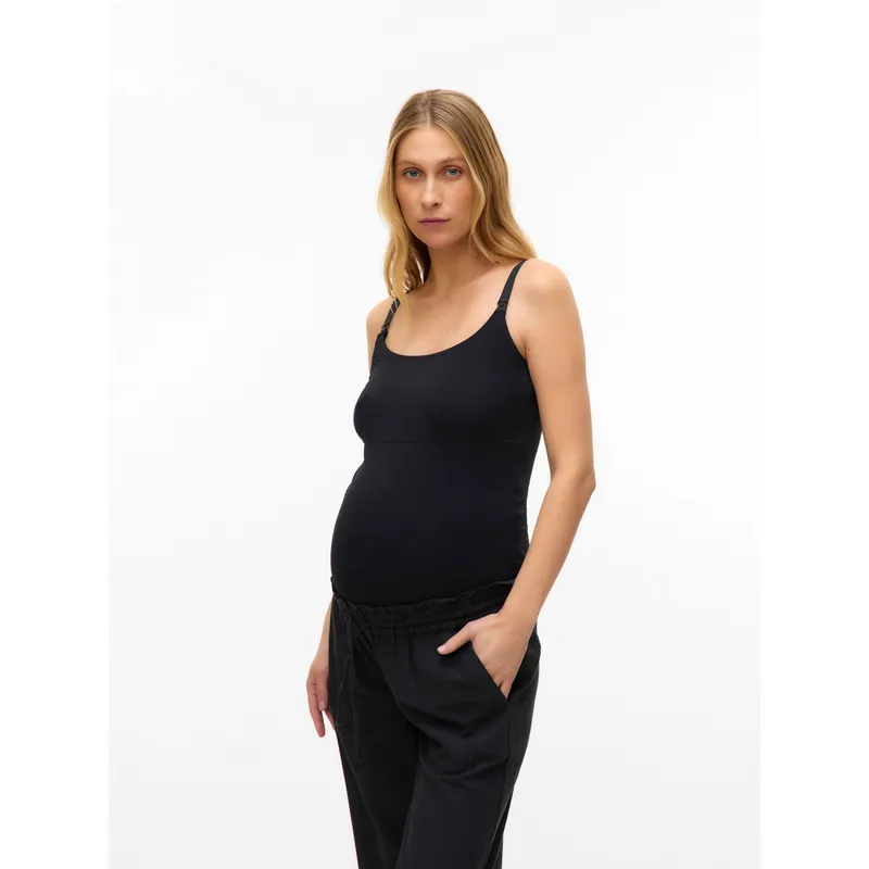 Mamalicious Mamalicious® 2er-Pack Umstands- und Still-Tops, Schwarz | weiss, – Produktbild 1 von 3