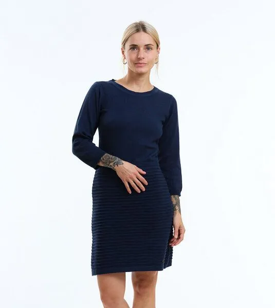 Gary Mash GARY MASH Strickkleid Monroe aus Biobaumwolle, Senf (gelb), – Produktbild 1 von 1