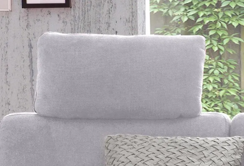 sit&more Sofa-Kopfstütze Pablo, Silberfarben, – Produktbild 3 von 5