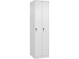C+P C+P Spind Classic PLUS, 2 Abteile, 1850x500x500mm, Verkehrsweiß – Produktbild 1 von 1