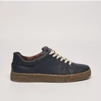 AGAZI AGAZI Herren vegan Sneaker Jacob Marineblau – Produktbild 1 von 1