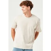 COREBASE COREBASE T-Shirt "BoxFit" aus 100% Bio-Baumwolle, Stone (grau), – Produktbild 1 von 1