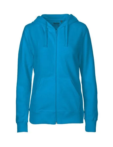 Neutral® - 3FREUNDE Neutral® - 3FREUNDE Frauen Hoodie Zipped, Sapphire, – Produktbild 1 von 4