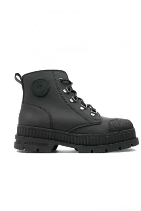 Altercore Altercore Damen vegan Stiefel Dent Veganes Nubukleder, Schwarz, – Produktbild 2 von 2