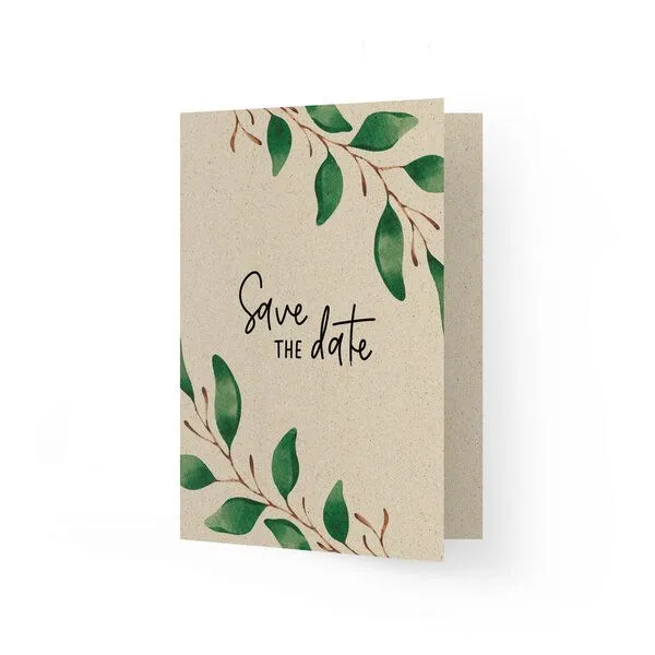 matabooks® matabooks® A6 Einladungskarte aus nachhaltigem Graspapier – Einladung – Produktbild 1 von 4