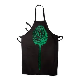 HANDGEDRUCKT HANDGEDRUCKT "Artischocke" Latzschürze – Produktbild 1 von 1