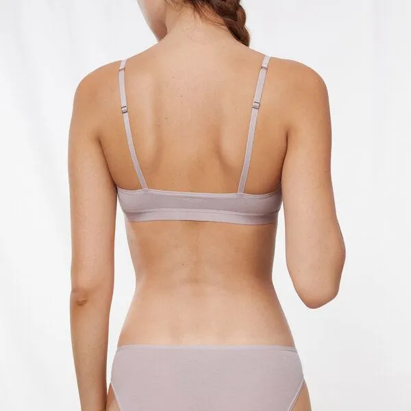 AIKYOU AIKYOU Bralette CHARLOTTE, Rosegrey, – Produktbild 3 von 4